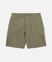 MICRO RIPSTOP ESSENTIAL CARGO SHORTS _ LIGHT OLIVE