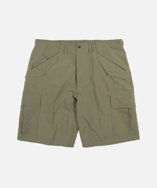 FRIZMWORKS(フリズムワークス)の「MICRO RIPSTOP ESSENTIAL CARGO SHORTS _ LIGHT OLIVE(その他パンツ・メンズ・その他・SMALL/MEDIUM/LARGE/X-LARGE)」の1枚目の写真