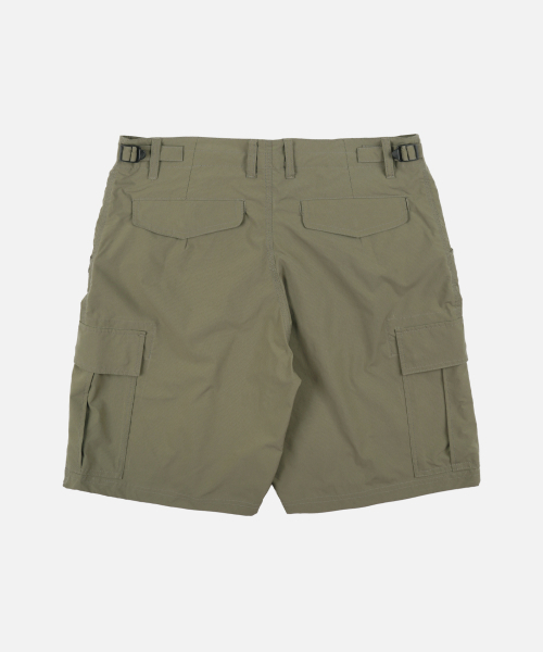 FRIZMWORKS(フリズムワークス)の「MICRO RIPSTOP ESSENTIAL CARGO SHORTS _ LIGHT OLIVE(その他パンツ・メンズ・その他・SMALL/MEDIUM/LARGE/X-LARGE)」の3枚目の写真