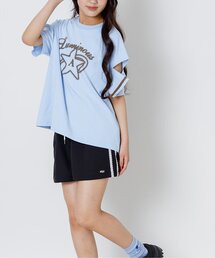 algy | レースラインBIG半袖Tシャツ&ショーパンセット(セットアップ)