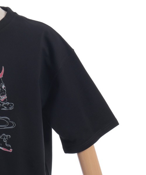 REZEN(リゼン)の「般若×煙管Tシャツ(Tシャツ/カットソー・メンズ・ローズ/ブルーパープル/レッドパープル・FREE)」の19枚目の写真