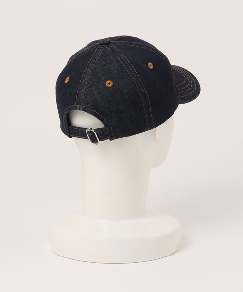 A.P.C.（アーペーセー）の「CASQUETTE THAIS（ハット・レディース・インディゴブルー・M）」の2枚目の写真