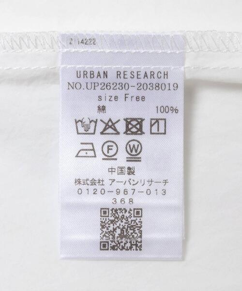 URBAN RESEARCH(アーバンリサーチ)の「Picchi Nia PRESSED WHITE(シャツ/ブラウス・レディース・ホワイト・FREE)」の12枚目の写真