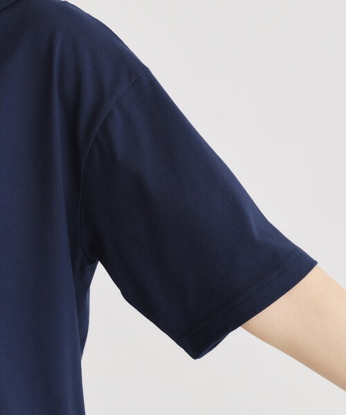 LAURA ASHLEY（ローラアシュレイ）の「【日本製/ワンマイルウエア】クールローレルスカイコット セーラーカラーシャツ（Tシャツ/カットソー・レディース・ネイビー・38）」の10枚目の写真