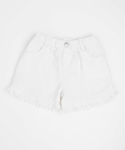 URBAN CHERRY(アーバンチェリー)の「フリンジショートパンツ(その他パンツ・キッズ・ホワイト/ブラック・110cm/120cm/130cm)」の10枚目の写真