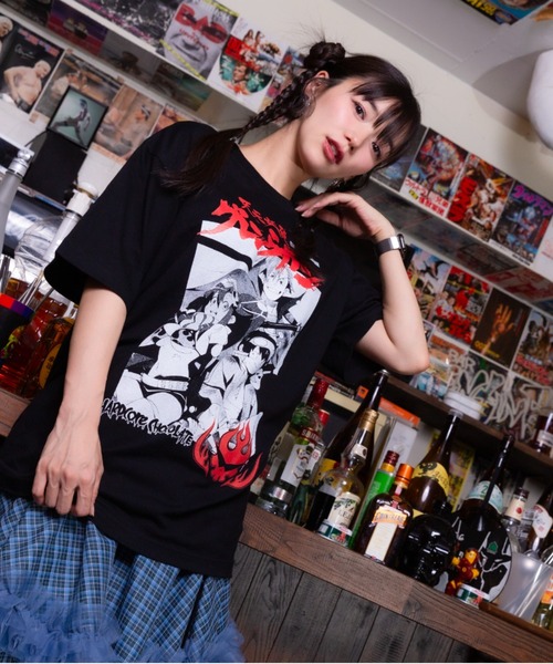 ハードコアチョコレート(ハードコアチョコレート)の「天元突破グレンラガン/PART-1Tシャツ(グレン団ブラック)(Tシャツ/カットソー・メンズ・ブラック・XX-LARGE/LARGE/X-LARGE)」の9枚目の写真