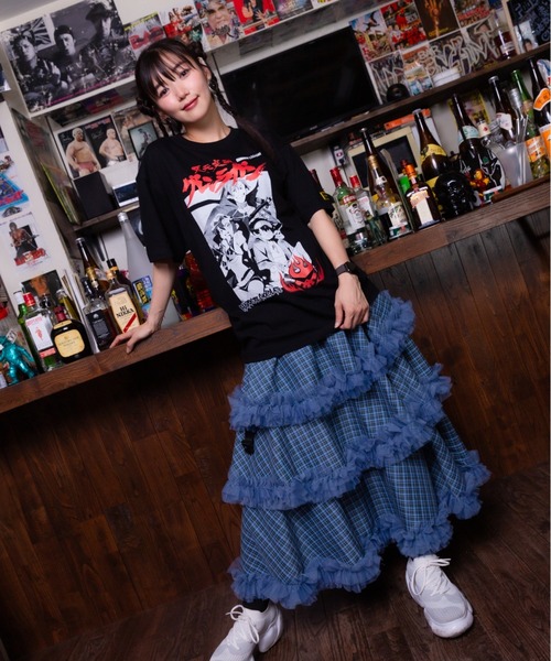 ハードコアチョコレート(ハードコアチョコレート)の「天元突破グレンラガン/PART-1Tシャツ(グレン団ブラック)(Tシャツ/カットソー・メンズ・ブラック・XX-LARGE/LARGE/X-LARGE)」の7枚目の写真