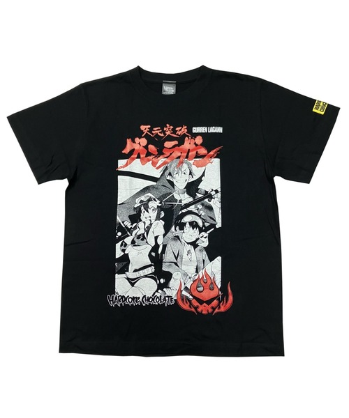 ハードコアチョコレート(ハードコアチョコレート)の「天元突破グレンラガン/PART-1Tシャツ(グレン団ブラック)(Tシャツ/カットソー・メンズ・ブラック・XX-LARGE/LARGE/X-LARGE)」の3枚目の写真