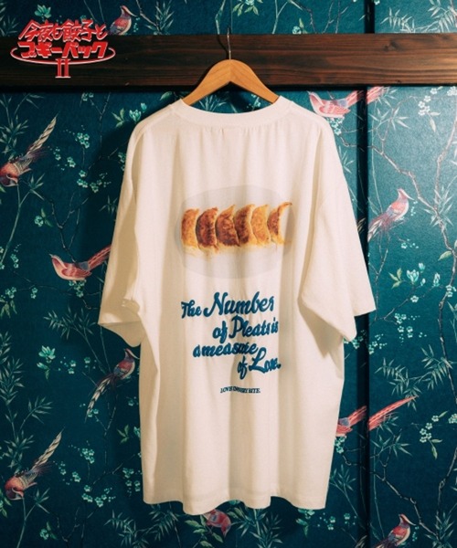 niko and...(ニコアンド)の「【今夜も餃子とブギーバック2】LOVE Tシャツ(Tシャツ/カットソー・レディース・グリーン/その他2/その他1/ライトグレー/チャコール・LARGE/MEDIUM)」の5枚目の写真