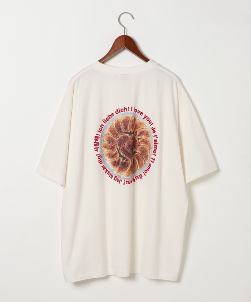 niko and...(ニコアンド)の「【今夜も餃子とブギーバック2】LOVE Tシャツ(Tシャツ/カットソー・レディース・グリーン/その他2/その他1/ライトグレー/チャコール・LARGE/MEDIUM)」の17枚目の写真