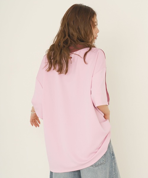 FRUIT OF THE LOOM(フルーツオブザルーム)の「【FRUIT OF THE LOOM / BAYFLOW】ゲームT(WOMEN)(Tシャツ/カットソー・レディース・ブルー/ピンク・FREE)」の11枚目の写真