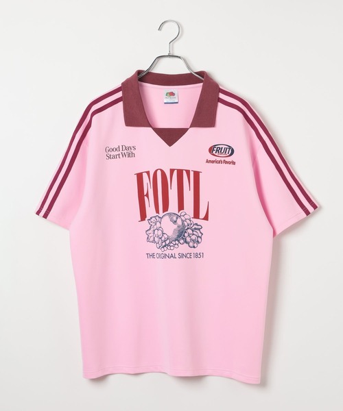 FRUIT OF THE LOOM(フルーツオブザルーム)の「【FRUIT OF THE LOOM / BAYFLOW】ゲームT(WOMEN)(Tシャツ/カットソー・レディース・ブルー/ピンク・FREE)」の12枚目の写真