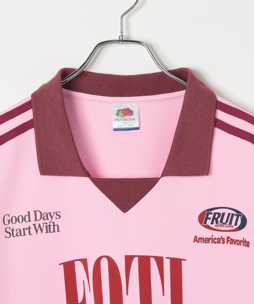 FRUIT OF THE LOOM(フルーツオブザルーム)の「【FRUIT OF THE LOOM / BAYFLOW】ゲームT(WOMEN)(Tシャツ/カットソー・レディース・ブルー/ピンク・FREE)」の14枚目の写真
