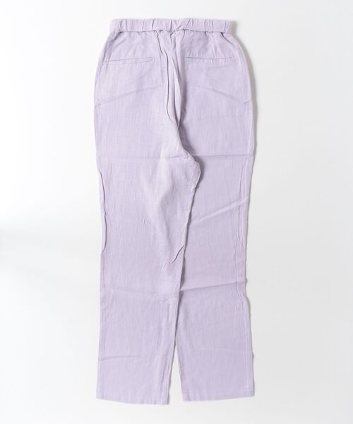 OMNES(オムネス)の「麻レーヨン リラックスワイドイージーパンツ(その他パンツ・レディース・イエロー/ラベンダー・WOMENS XL/WOMENS L/WOMENS M)」の14枚目の写真