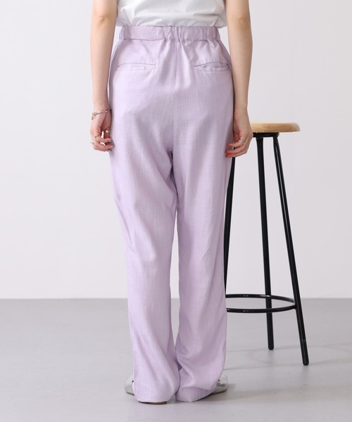 OMNES(オムネス)の「麻レーヨン リラックスワイドイージーパンツ(その他パンツ・レディース・イエロー/ラベンダー・WOMENS XL/WOMENS L/WOMENS M)」の9枚目の写真