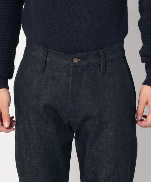 SHIPS（シップス）の「TELLASON（テラソン）: デニム トラウザーズ パンツ（デニムパンツ・メンズ・ネイビー/ブラック/ホワイト系その他・34/30/32）」の7枚目の写真