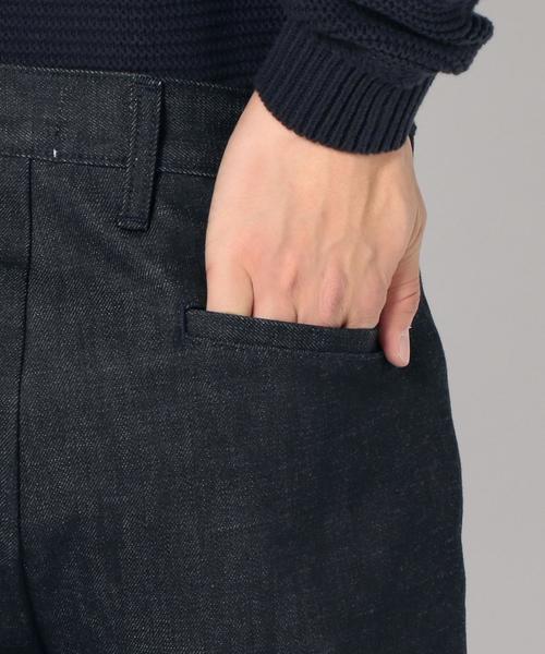 SHIPS（シップス）の「TELLASON（テラソン）: デニム トラウザーズ パンツ（デニムパンツ・メンズ・ネイビー/ブラック/ホワイト系その他・34/30/32）」の9枚目の写真