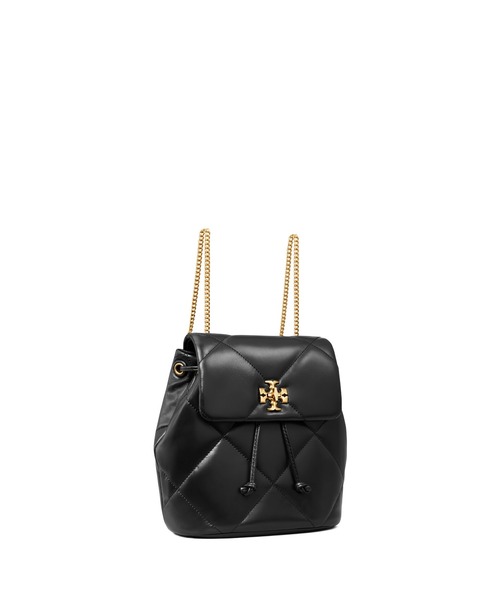 TORY BURCH（トリーバーチ）の「キラ ダイヤモンドキルト ミニ バックパック  2way（バックパック/リュック・レディース・ブラック・ONE SIZE）」の2枚目の写真
