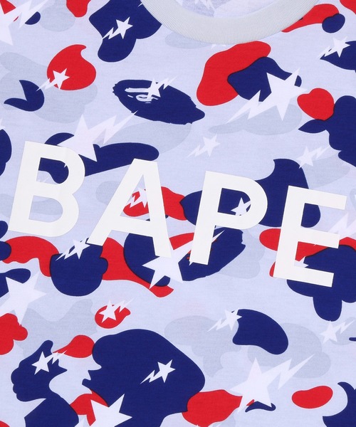 A BATHING APE(アベイシングエイプ)の「STA STRIKE CAMO TEE(Tシャツ/カットソー・メンズ・ブルー/ホワイト・X-LARGE/XX-LARGE/SMALL/LARGE/MEDIUM)」の5枚目の写真