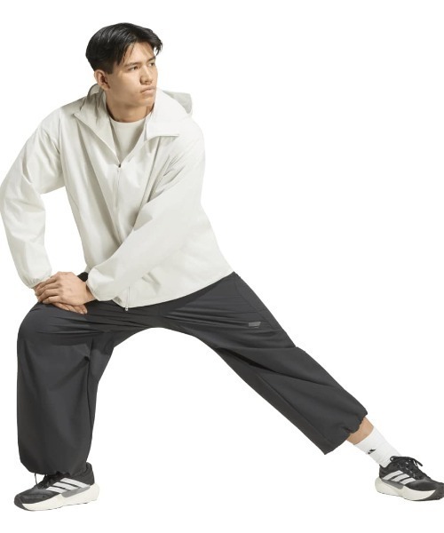 adidas（アディダス）の「アディダス adidas RUN WV JKT M（ナイロンジャケット・メンズ・ブラック/グレー・M/L/LL）」の9枚目の写真