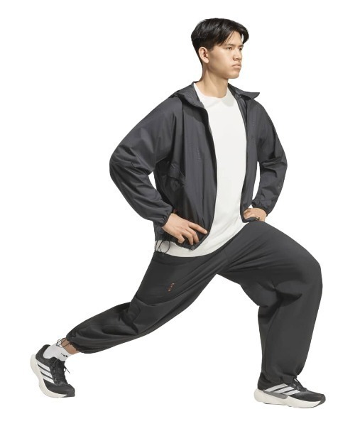 adidas（アディダス）の「アディダス adidas RUN WV JKT M（ナイロンジャケット・メンズ・ブラック/グレー・M/L/LL）」の5枚目の写真