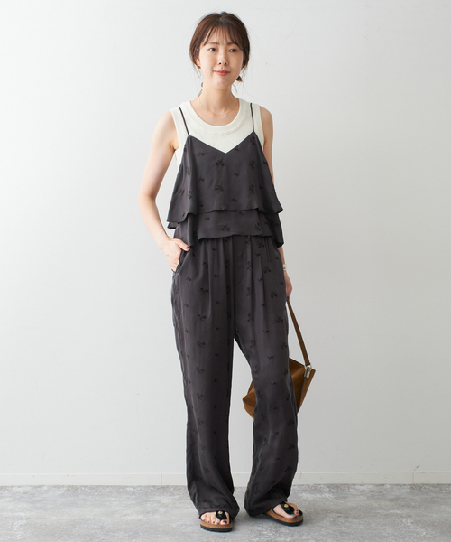 Spick & Span(スピックアンドスパン)の「《追加》TICCA / ティッカ フラワー2wayビスチェ(キャミソール・レディース・グレー・FREE)」の18枚目の写真