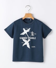 SHIPS（シップス）の「SHIPS KIDS:100~130cm  〈接触冷感 吸水速乾〉サマー トライアングル  Tシャツ（Tシャツ/カットソー）」