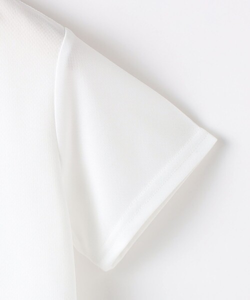 SHIPS(シップス)の「SHIPS KIDS:100~130cm /〈接触冷感/吸水速乾〉サマー トライアングル Tシャツ(Tシャツ/カットソー・キッズ・オフホワイト/ネイビー・100/110/120/130)」の6枚目の写真