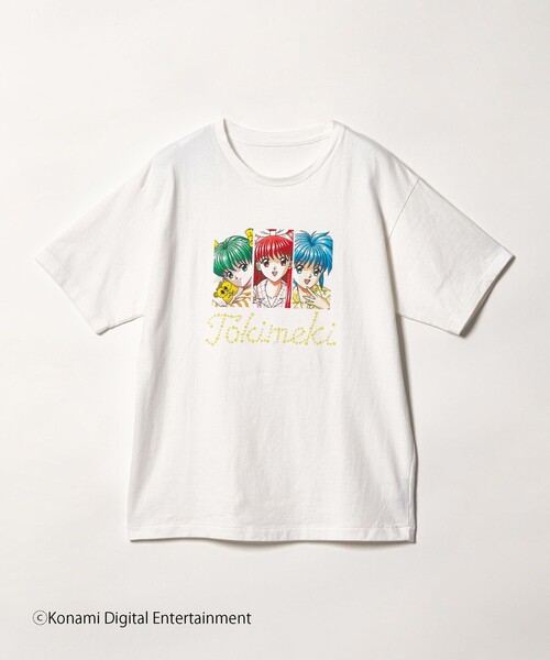 BEAUTY&YOUTH UNITED ARROWS(ビューティーアンドユースユナイテッドアローズ)の「<ときめきメモリアル for UACG>BASIC TEE/Tシャツ(Tシャツ/カットソー・レディース・オフホワイト/ブラック・S/M/L/XL)」の4枚目の写真