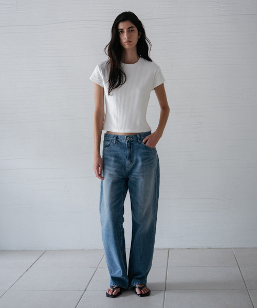 BLANKROOM HER(ブランクルームウーマン)の「ペブルロートップホワイト(Tシャツ/カットソー・レディース・その他・ONE)」の5枚目の写真
