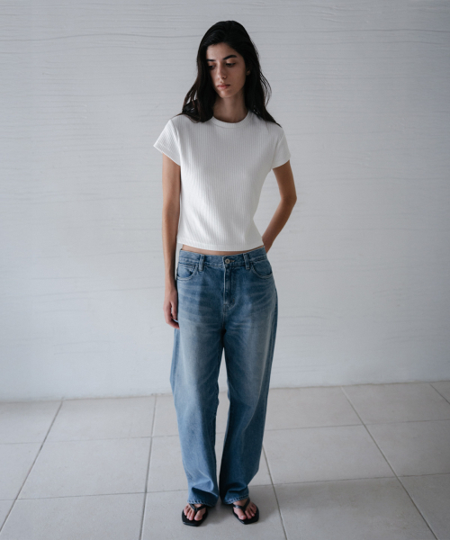 BLANKROOM HER(ブランクルームウーマン)の「ペブルロートップホワイト(Tシャツ/カットソー・レディース・その他・ONE)」の4枚目の写真