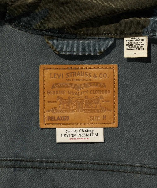 Levi's(リーバイス)の「Levi's/リーバイス TYPEⅢ リラックスフィット トラッカージャケット(デニムジャケット・メンズ・カーキ・S/XL/L/M)」の10枚目の写真
