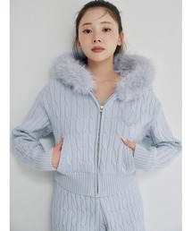 【セットアップ対応】ファーニットフーディー