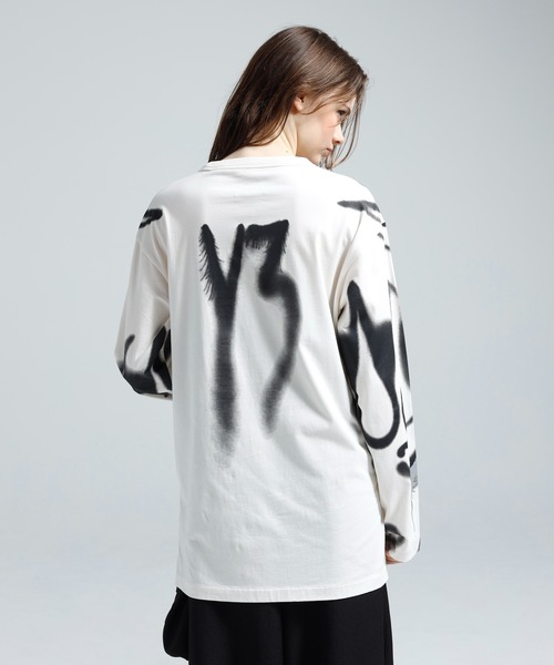 Y-3(ワイスリー)の「Y-3 CHITO GRAPHIC LONG SLEEVE TEE(Tシャツ/カットソー・メンズ・ホワイト系その他・X-LARGE/XX-LARGE/XX-SMALL/X-SMALL/SMALL/MEDIUM/LARGE)」の5枚目の写真