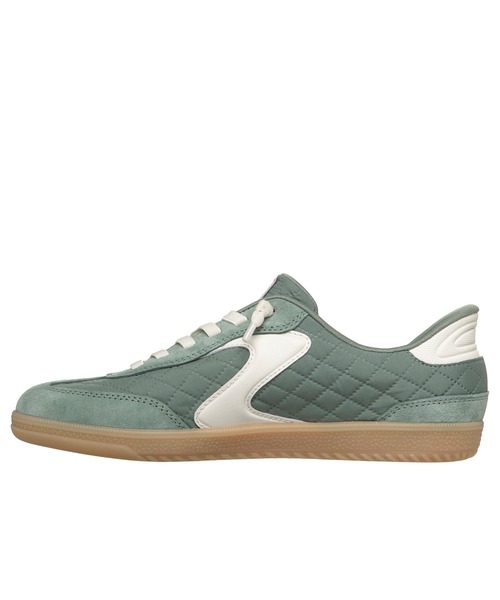 SKECHERS(スケッチャーズ)の「ハンズフリー スリップインズ:ホットショット - ソフト ラックス(スニーカー・レディース・レッド/ライム/ブラック×ベージュ・23cm/23.5cm/24cm/24.5cm)」の14枚目の写真