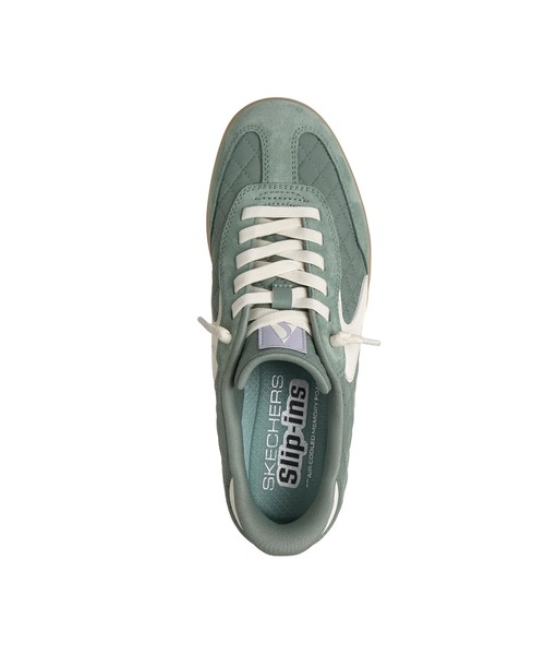 SKECHERS(スケッチャーズ)の「ハンズフリー スリップインズ:ホットショット - ソフト ラックス(スニーカー・レディース・レッド/ライム/ブラック×ベージュ・23cm/23.5cm/24cm/24.5cm)」の17枚目の写真