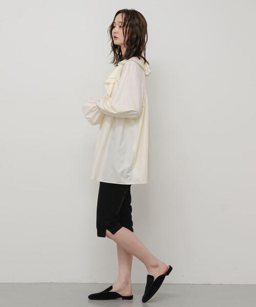 SENSE OF PLACE by URBAN RESEARCH(センスオブプレイスバイアーバンリサーチ)の「ベロアスライドシューズ(その他シューズ・レディース・ブラック/ブラウン・MEDIUM/LARGE/SMALL)」の6枚目の写真