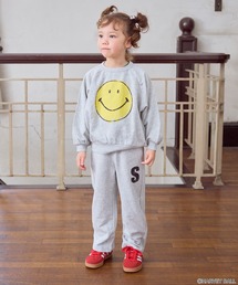 SMILEY FACE（スマイリーフェイス）の「【別注】SMILEY FACE プリントロングパンツ/セットアップ可（その他パンツ）」
