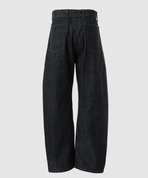 LEMAIRE(ルメール)の「TWISTED BELTED PANTS(その他パンツ・メンズ・ブルー・M/S)」の2枚目の写真