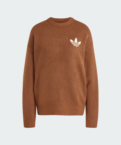 adidas(アディダス)の「adidas Originals アスレチック デプト ニットセーター / トレーナー / アディダスオリジナルス adidas Originals(スウェット・レディース・ブラウン・SMALL/MEDIUM/LARGE/X-LARGE/XX-LARGE/X-SMALL/3XL)」の6枚目の写真