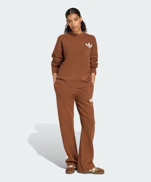 adidas(アディダス)の「adidas Originals アスレチック デプト ニットセーター / トレーナー / アディダスオリジナルス adidas Originals(スウェット・レディース・ブラウン・SMALL/MEDIUM/LARGE/X-LARGE/XX-LARGE/X-SMALL/3XL)」の3枚目の写真