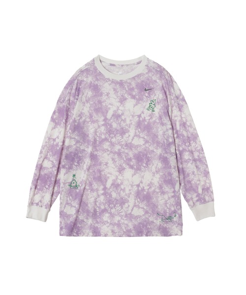 NIKE(ナイキ)の「NIKE WMNS NSW OS L/S TEE IW1215-544(Tシャツ/カットソー・メンズ・パープル・SMALL/X-LARGE/MEDIUM/LARGE)」の1枚目の写真