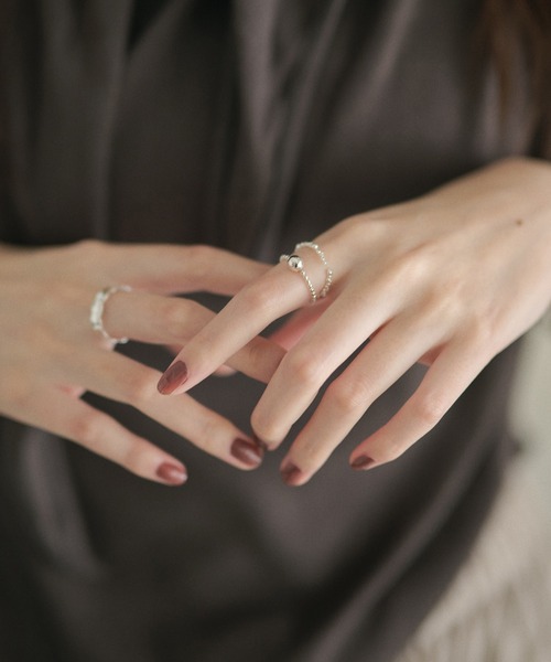 LAULEN(ローレン)の「adjustable design motif ring /アジャスタブルデザインモチーフリング(リング・レディース・A/C/B・FREE)」の1枚目の写真