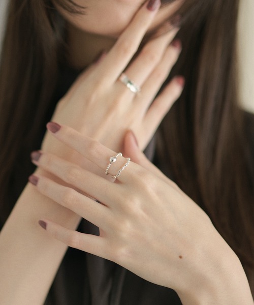 LAULEN(ローレン)の「adjustable design motif ring /アジャスタブルデザインモチーフリング(リング・レディース・A/C/B・FREE)」の5枚目の写真