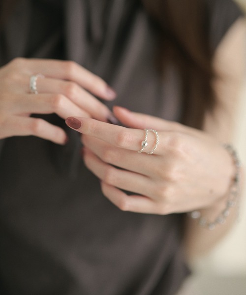 LAULEN(ローレン)の「adjustable design motif ring /アジャスタブルデザインモチーフリング(リング・レディース・A/C/B・FREE)」の9枚目の写真