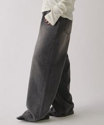 ワイドストレートデニム