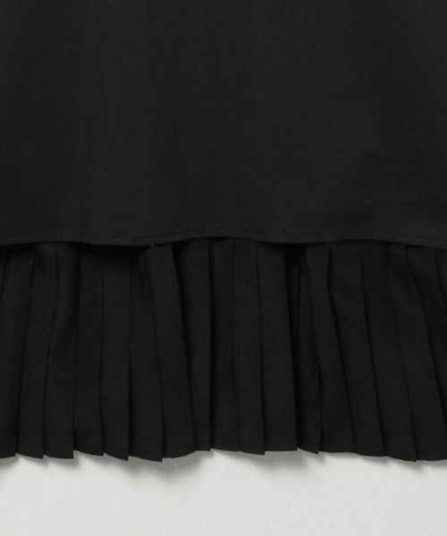 Ray BEAMS（レイビームス）の「Ray BEAMS / プリーツレイヤーシャツ（シャツ/ブラウス・レディース・ホワイト/ブラック・ONE SIZE）」の14枚目の写真