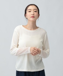 LEPSIM | アイレットリブ袖切り替えプルオーバー 1063237(Tシャツ/カットソー)