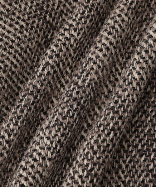 ADAM ET ROPE'(アダムエロペ)の「【サステナブル】ツイードダブルチェスターコート(チェスターコート・レディース・ブラウン・36/38)」の18枚目の写真
