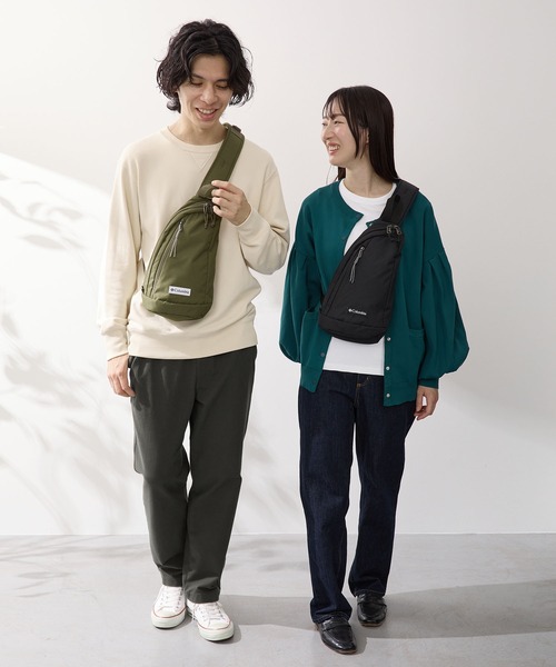 Columbia（コロンビア）の「撥水　ミニボディバッグ　Columbia（ボディバッグ/ウエストポーチ・レディース・ブラック/カーキ/アイボリー・FREE）」の10枚目の写真